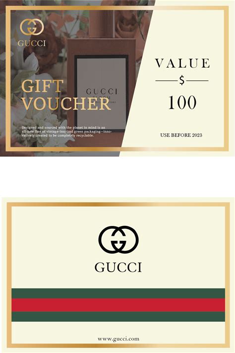 gucci voucher